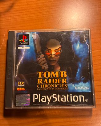 Tomb raider chronicles per play station 1