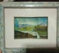 Tris quadretti dipinti a mano