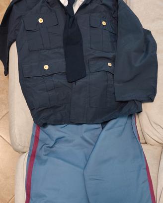 Vestito di carnevale da poliziotto 