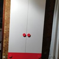 armadio due ante tre cassetti