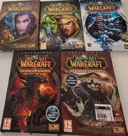 lotto World of Warcraft + varie espansioni 