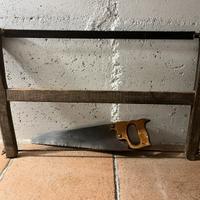 Attrezzi Vintage antichi sega legno pinze USAG