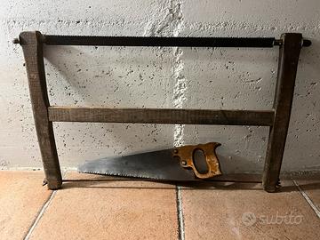 Attrezzi Vintage antichi sega legno pinze USAG