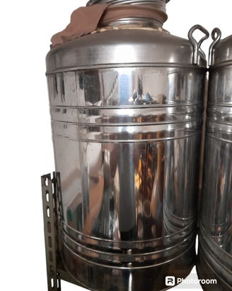 Contenitore per Olio d'Oliva in Acciaio da 50 Litr