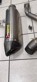 scarico akrapovic completo 