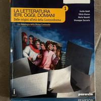 Libro italiano La letteratura ieri, oggi, domani 1