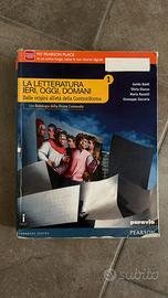 Libro italiano La letteratura ieri, oggi, domani 1
