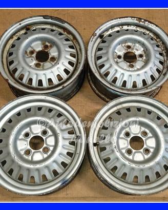 Cerchi in ferro 5,5 x 14 ALFA ROMEO Alfetta epoca