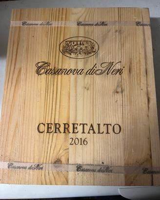 Brunello di Montalcino cerretalto Casanova di Neri