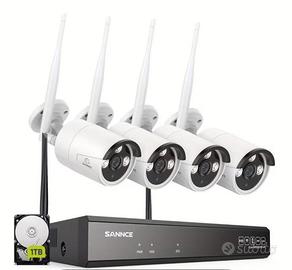 KIT VIDEOSORVEGLIANZA 5MP 10CH HDD 1TB