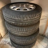 Gomme 185/70/R14 e cerchi in ferro