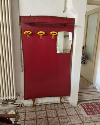 Attaccapanni con specchio vintage