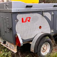 Carrello Rimorchio trasporto cani