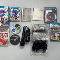 Set sing party wii u + giochi+ omaggi