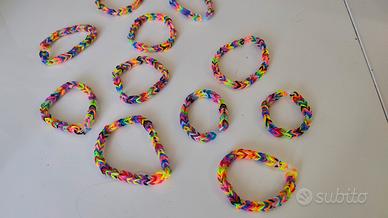 Bracciali elastici colorati 