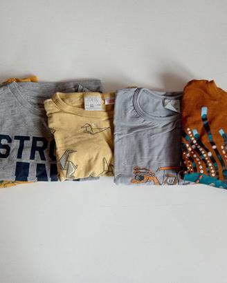 5 magliette manica lunga