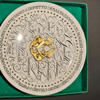 piatto Fornasetti segno GEMELLI. Anno 1968