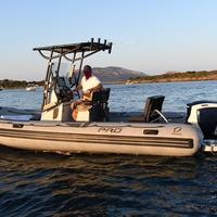 Zodiac 6.5 PRO con Evinrude E-Tec 175 e carello