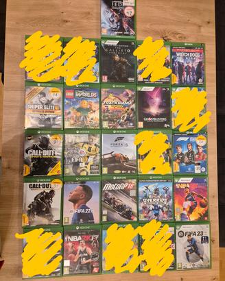 Lotto 16 Giochi Xbox Series X/S e Xbox One