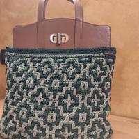 borsa a uncinetto 