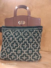 borsa a uncinetto 