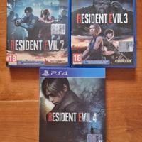 reaident evil remake collection ps4/ps5