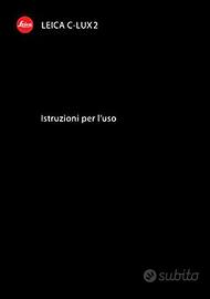 LIBRETTO LEICA C/CL/CLUX-1-2/DIGILIX 1-2-3