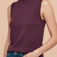 Top viola-melanzana Zara