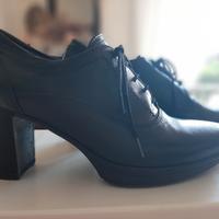 Nero Giardini scarpe polacchine tacco 37