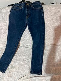 Jeans carharrt wip blu