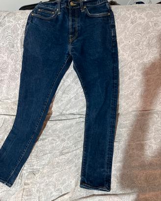 Jeans carharrt wip blu