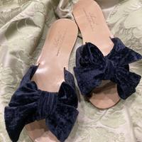 Sandalo Ciabattina Velluto Anniel