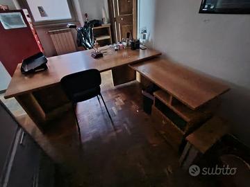 SCRIVANIE UFFICIO LEGNO (B)