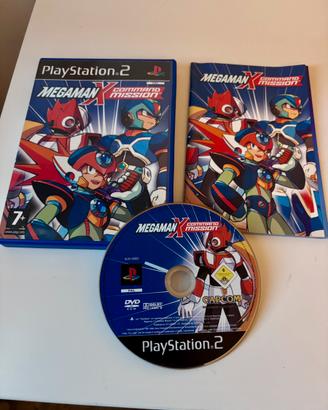 PS2 Megaman X Command Mission pal ita