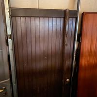 Portoncino blindato per esterno con sopraluce