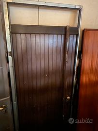 Portoncino blindato per esterno con sopraluce