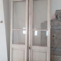 Serramento antico porta finestra del 1932