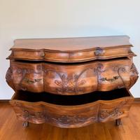 Comó intarsiato stile Luigi XV