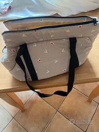 Borsa da passeggio e viaggio pee cani