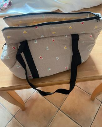 Borsa da passeggio e viaggio pee cani