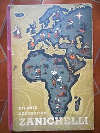 Atlante geografico - zanichelli 1957