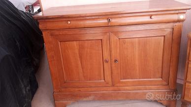 CREDENZA META' 800,CILIEGIO