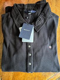 Polo blu scuro nuova Gant tg L unisex