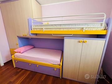 CAMERETTA DOIMO CITYLINE CON SOPPALCO SCORREVOLE