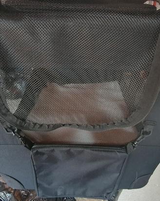 trasportino auto per cane