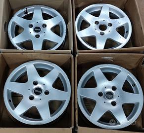 4 Cerchi da 15' in Lega - Smart - Fortwo