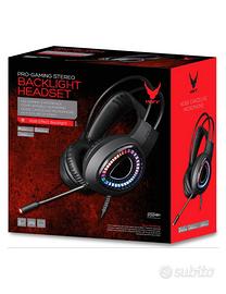 CUFFIA PRO GAMING RGB STEREO BACKLIGHT HEADSET