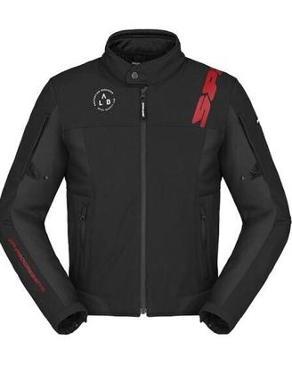 Giacca spidi corsa tex uomo NERO ROSSA