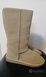 Stivali beige n. 36
