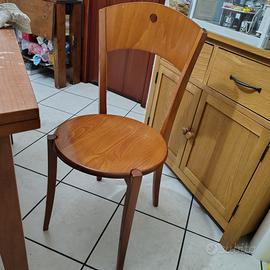 4 sedie in legno